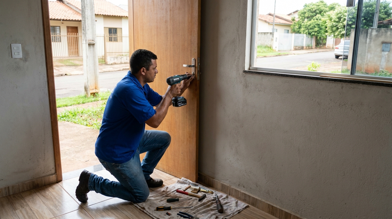 Instalação de Fechadura Residencial profissional em Salvador‑BA